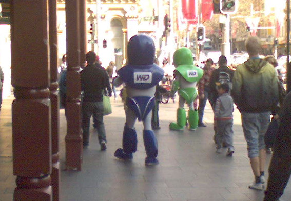WD mangaesk characters in Sydney